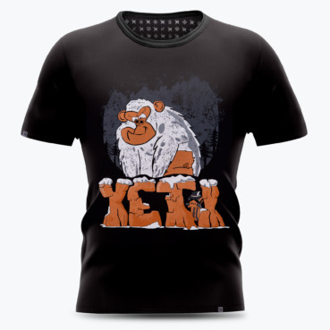 Koszulka czarna - Yeti spod samiuśkich Tater | Bestseller powrócił!