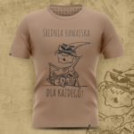 Koszulka beżowa – Średnia hawajska dla każdego!