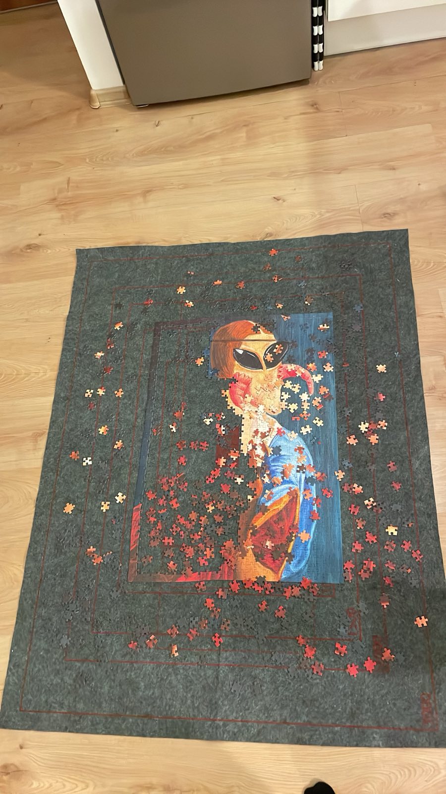 Puzzle 1000 elementów – Signora con la merda