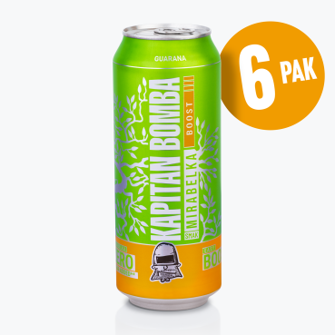 Mirabelka BOOST | BEZ KAUCJI | 6-pak | 500ml x 6 SZT.