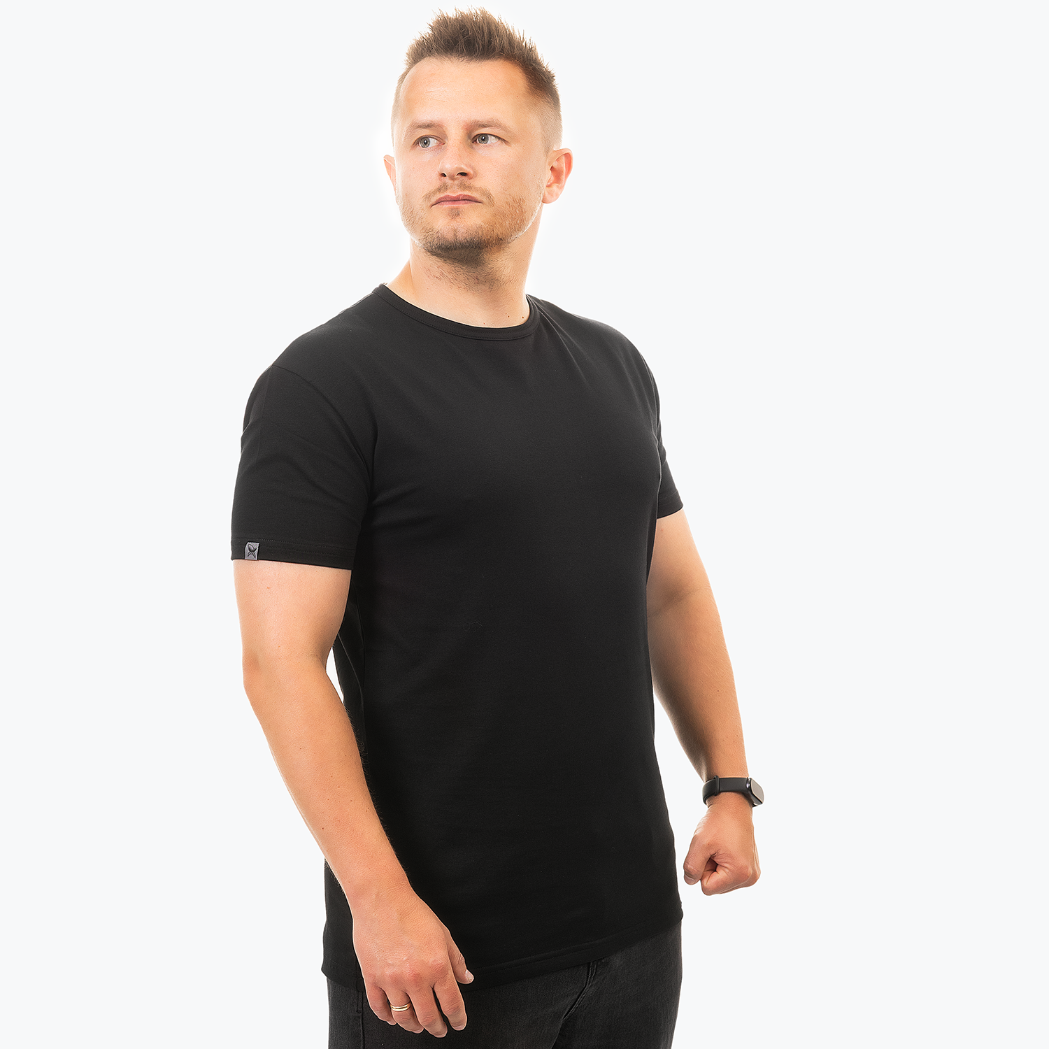 Koszulka Classic Premium | Czarna - Image 4